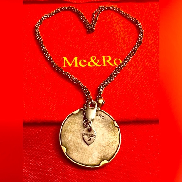 WOW POSHMARK - Authentic Me & Ro 10K Gold & Sterling Angel Charm Necklace - Picture 10 of 15